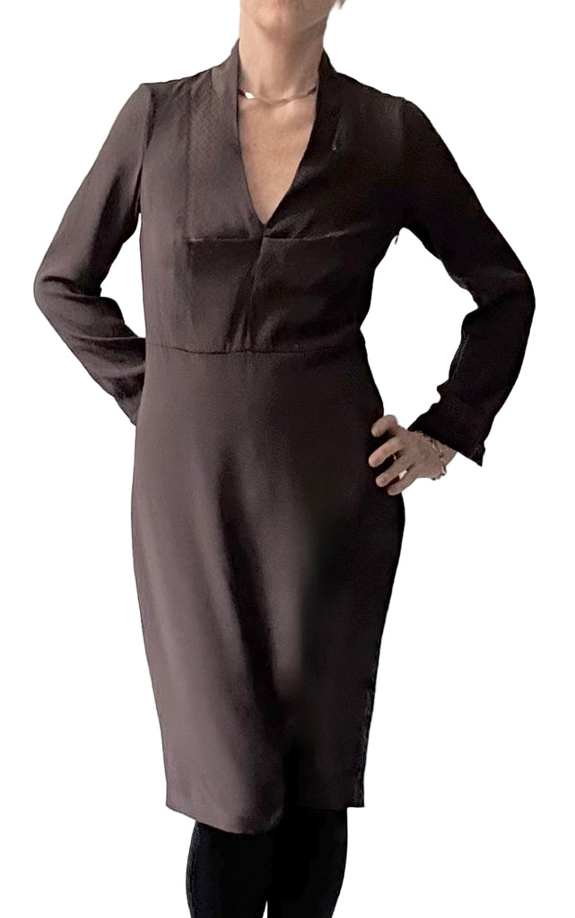 DESTINY DRESS Black Plumb