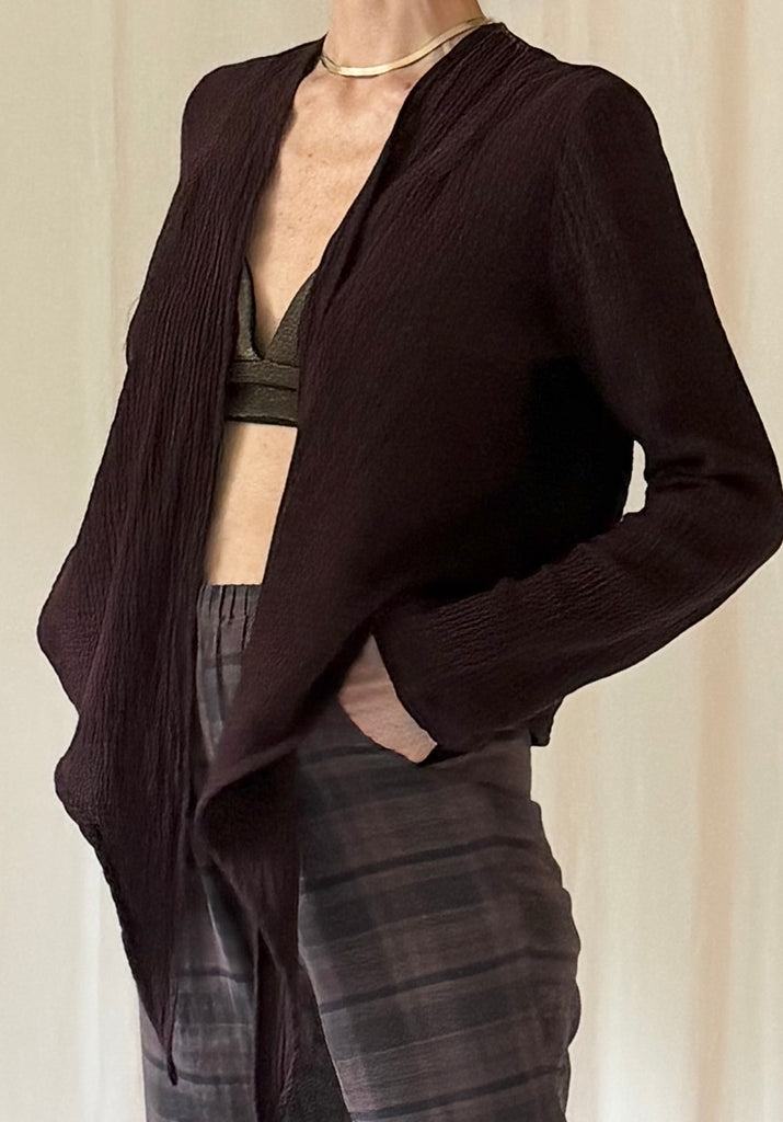 Miro Jacket (BlackPlum)