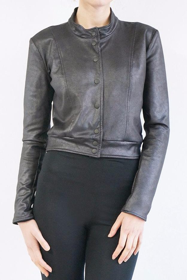 BERLIN JACKET - Black - (WINTERY MIX Sale)