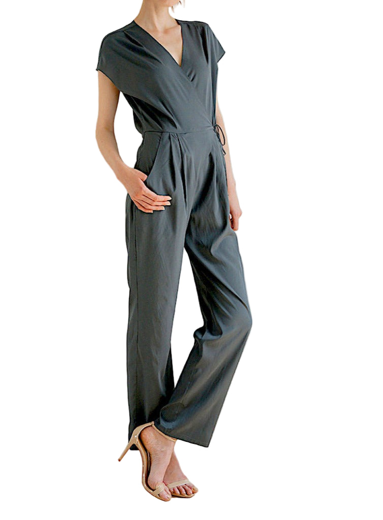 BIJOUX JUMPSUIT - AZURE (WINTERY MIX Sale)