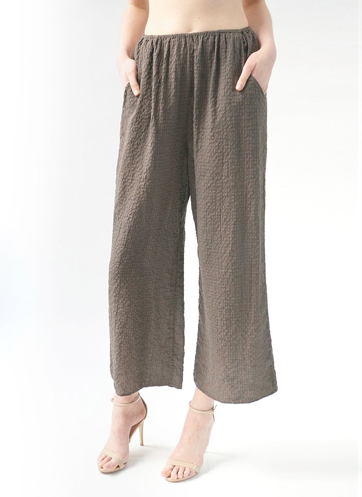 HARLOWE PANT (Clay, Crocus, Aquamarine, Persimmon, Delft Blue, Chartreuse and Black)