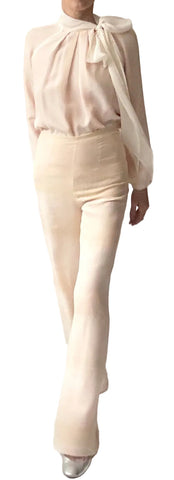 EDIE BLOUSE in BRULEE SILK