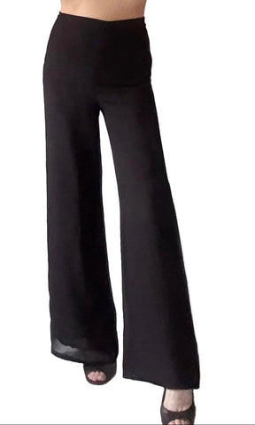 COLUMN PANT in COCAO SILK