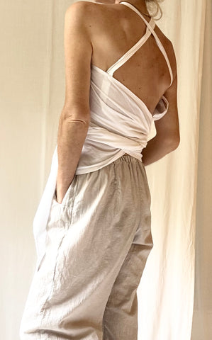 Moai Top (White)