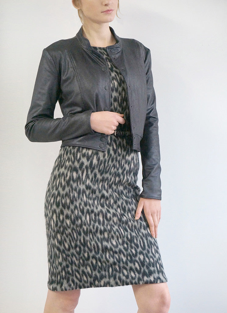 BERLIN JACKET - Black - (WINTERY MIX Sale)