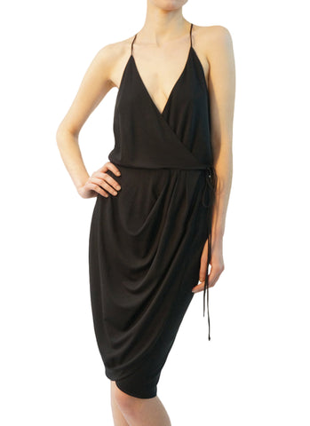 DELILAH DRESS - BLACK (WINTERY MIX Sale)