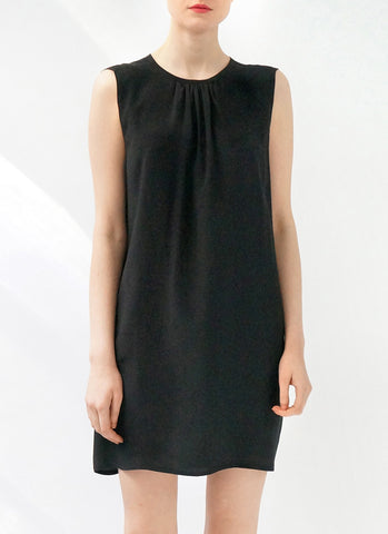 ESME SHIFT DRESS (Black) SILK SALE