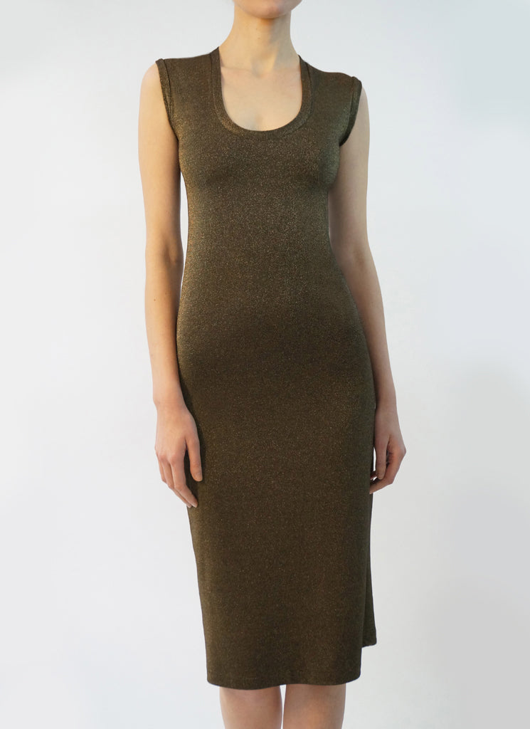 VAVARA DRESS (GOLD DUST)