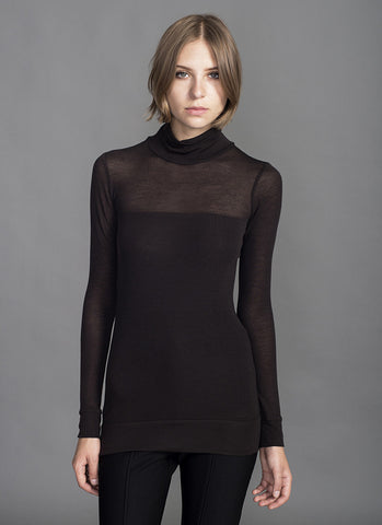 DOVINA BIN Sale Sweater (Black Plum)