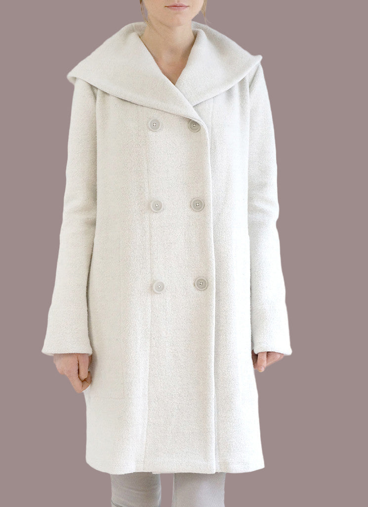 SAINT COAT - CHALK - (WINTERY MIX Sale)